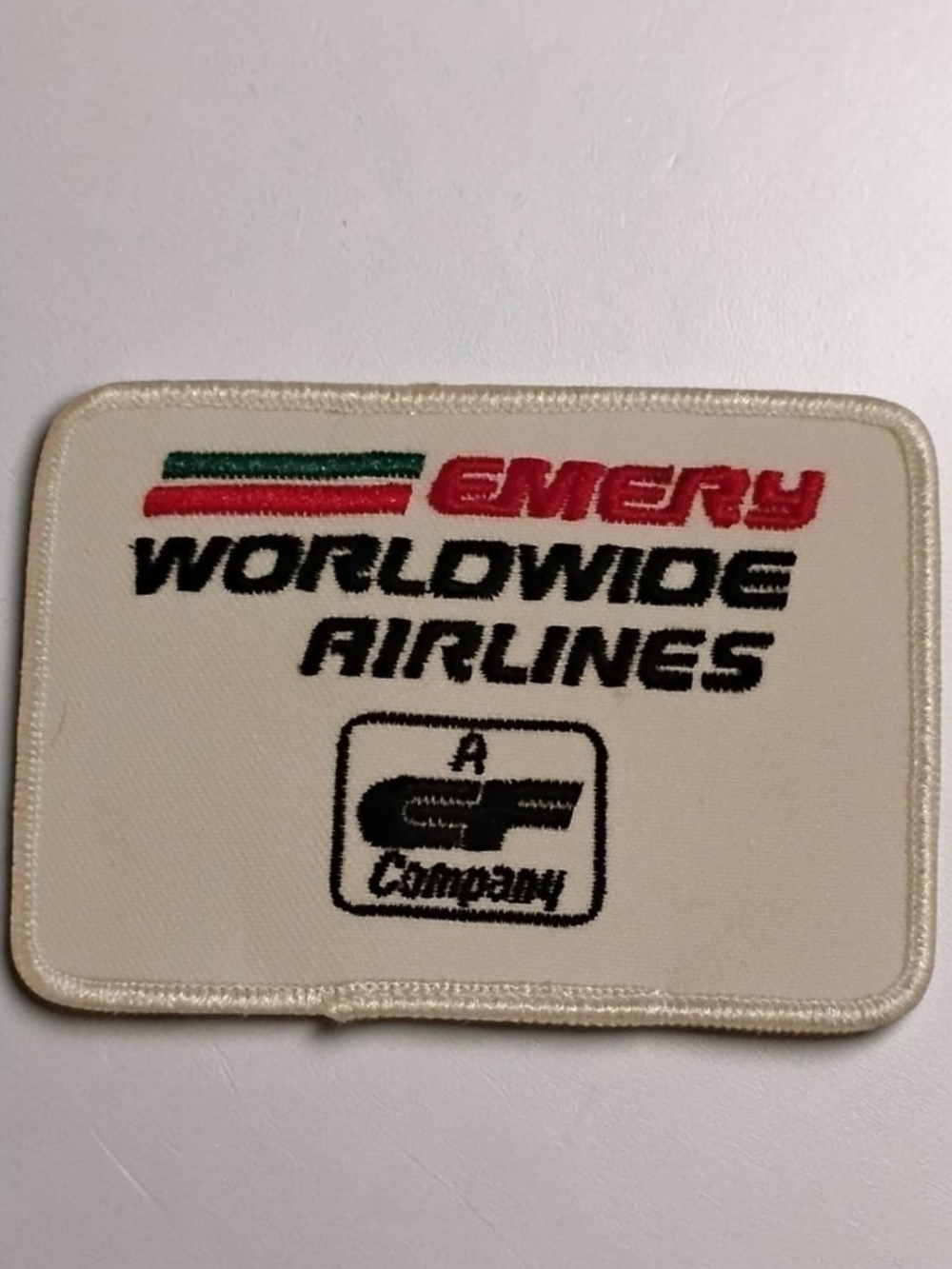 VTG Emery Worldwide Airlines Patch Deadstock "A CF Company" Cargo Aviation NWOT